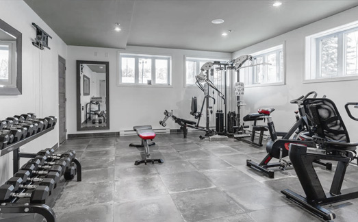 Gym at Viking Resort